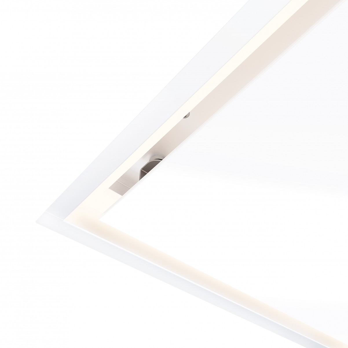 Design line tak integrerad köksfläkt Swedluxury DREAM vit+vitt härdat glas |linjär LED belysning