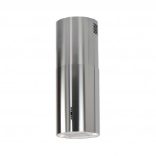 Frihängande cylinderformad köksfläkt |Explorer Z|rostfri|Design line