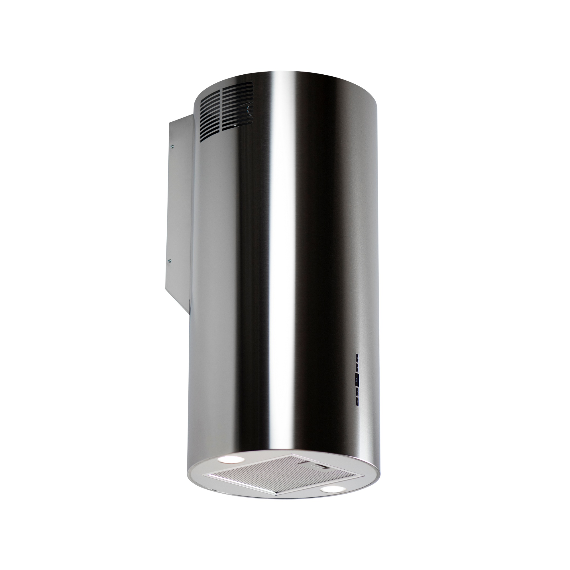 Vägghängd cylinder köksfläkt BALTIC 40 cm rostfritt stål - baltic-rostfri