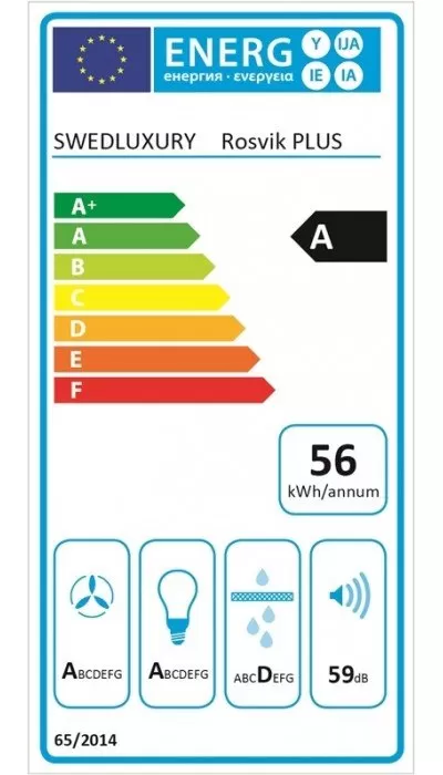 Energimärkningsetikett