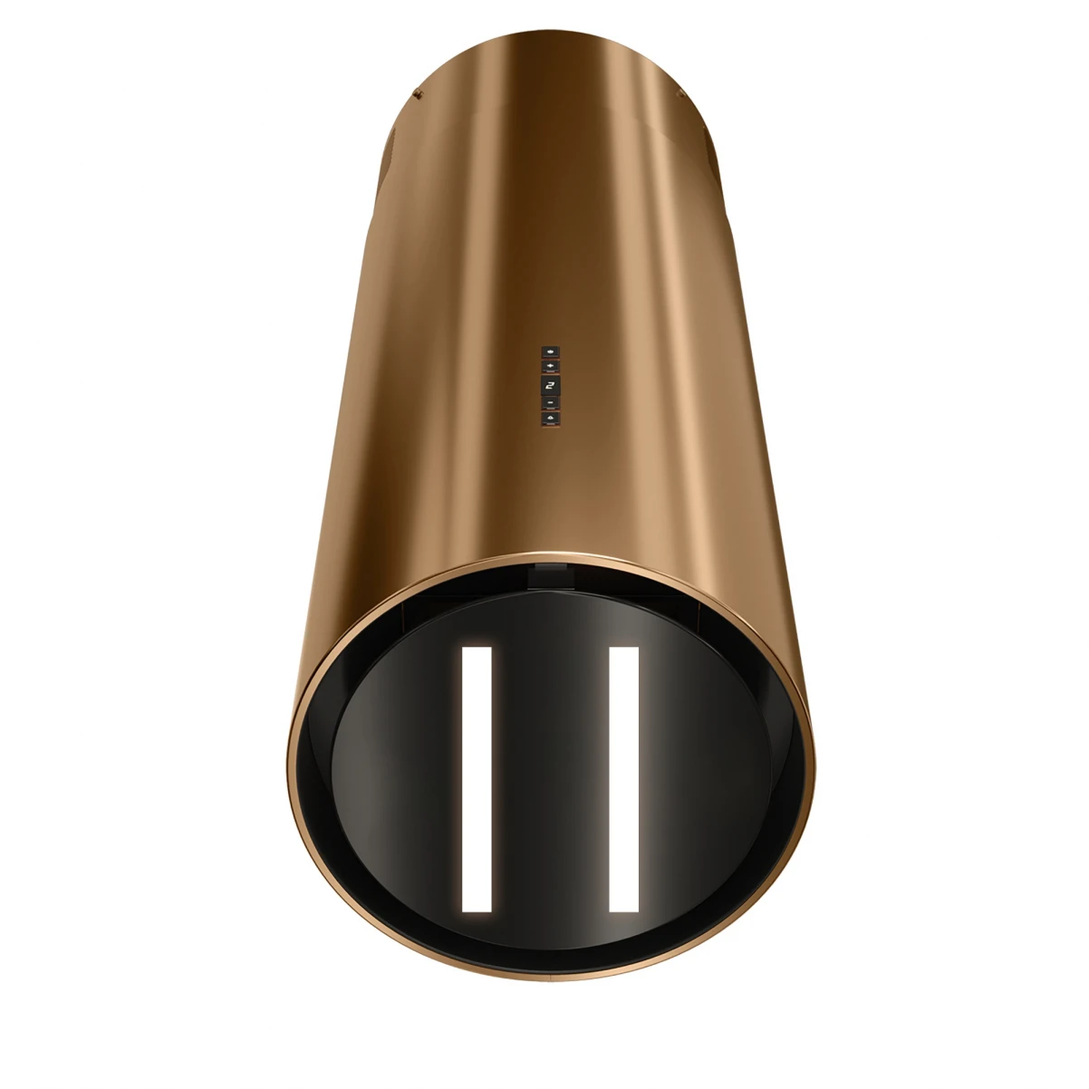 Design line frihängande köksfläkt Harmony koppar