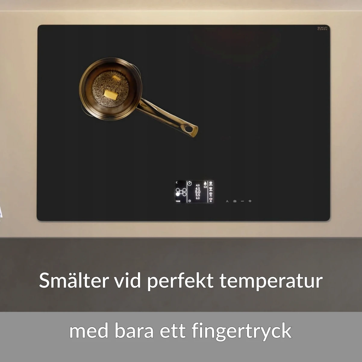 Premium line induktionshäll 80cm- SMART COOK PRO