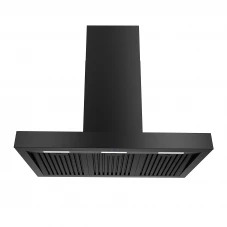 Vägghängd köksfläkt svart 90cm| Swedluxury| TWILIGHT |Design Line
