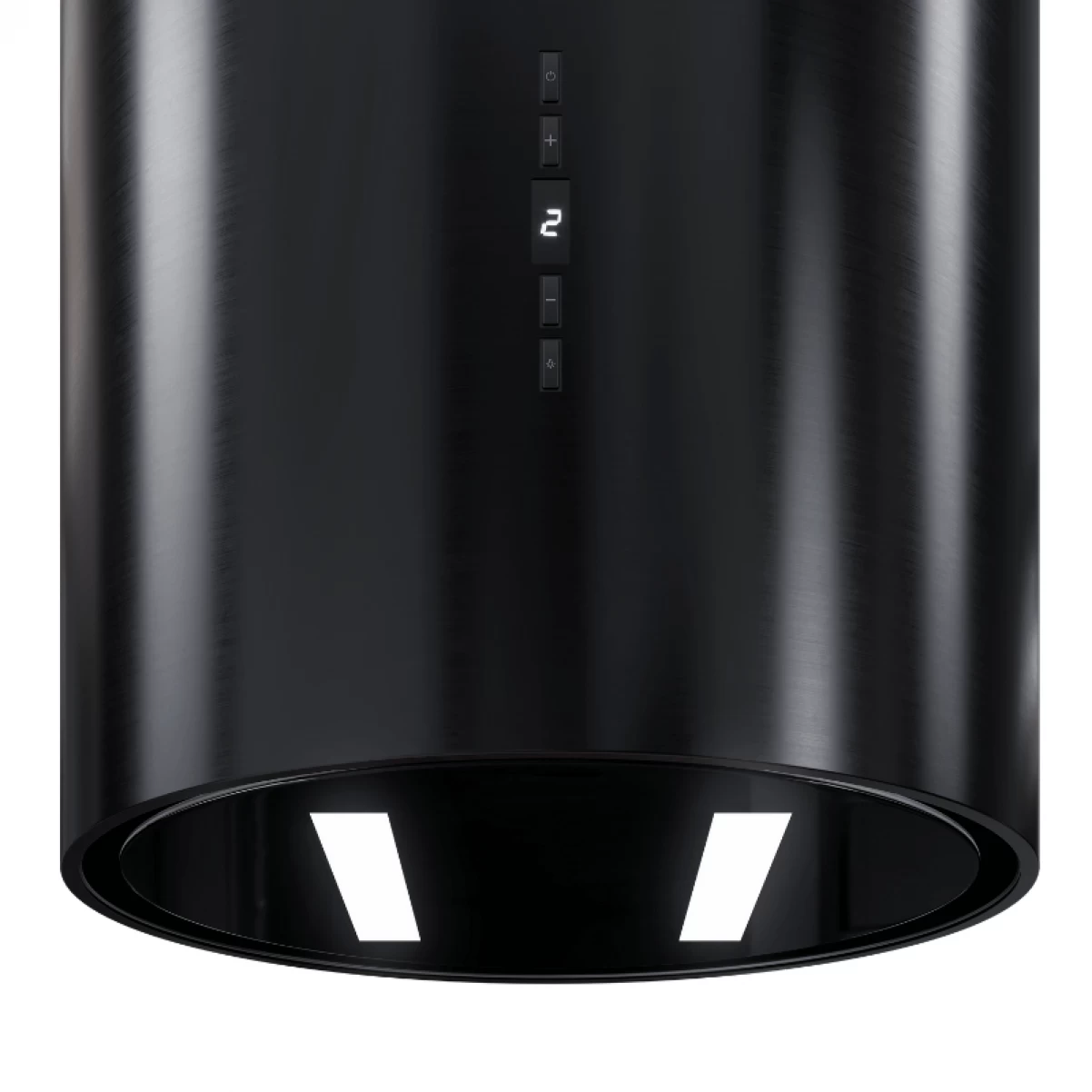 Design line frihängande köksfläkt Harmony svart matt