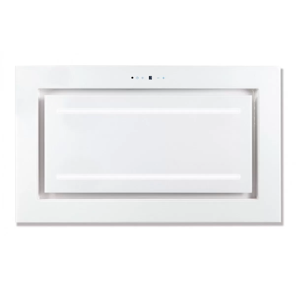 Tak-integrerad köksfläkt LYXOR ELITE vit glas 96cm / 120 cm